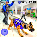 US Police Dog City Crime Chase