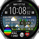 Digital Weather Watch face P2