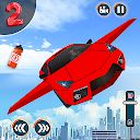 Flying Car Robot Shooting Game