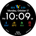 Simple Pixel Watch Face