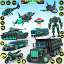 Dragon Robot Police Car Games