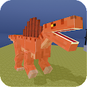 Blocky Dino Park: Spino Strike