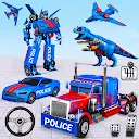 Police Truck Robot Transform