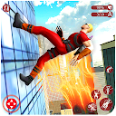 Flying Ninja Super Hero - Rescue Survival Game 3D